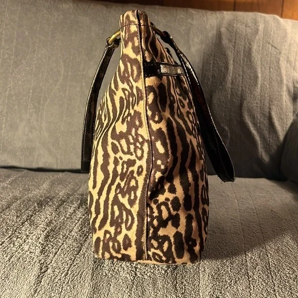 Coach Ocelot Print Nylon Bag - Picture 3 of 13